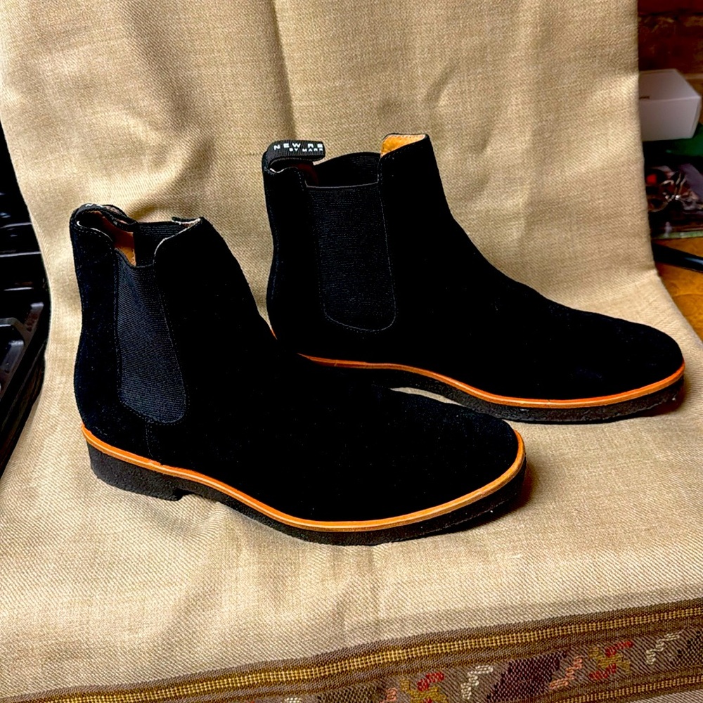 Black Suede Boots New Republic by Mark McNairy